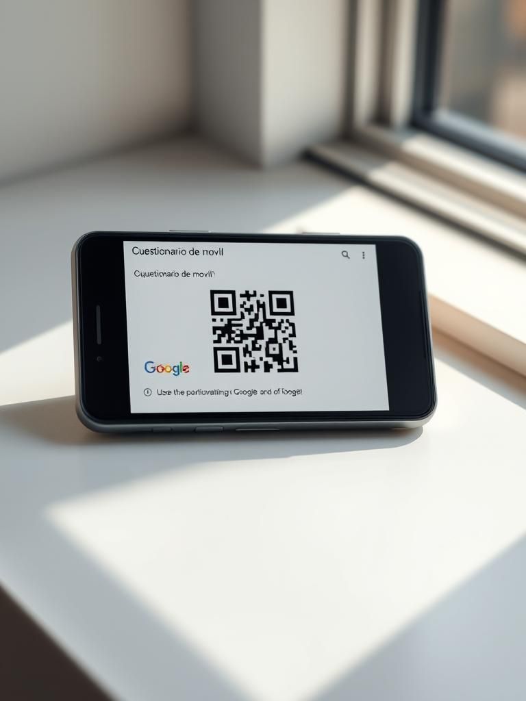 Google アンケートに QR コードを設定する方法