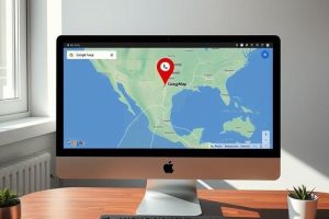 Google マップで同心円を表示する方法