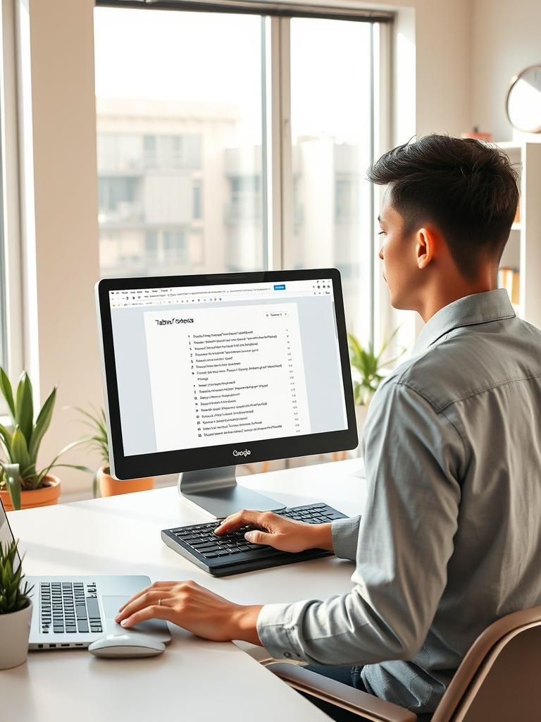 Googleドキュメントで目次を作成する方法