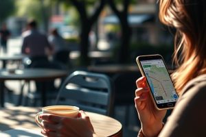 Googleマップで混雑状況を確認する方法