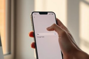 Google検索バーをiPhoneの上部に移動する方法
