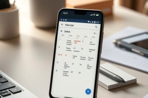 googleカレンダーをスマホで月表示に固定する方法