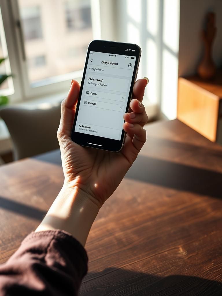 iPhoneでGoogleフォームを作成する方法 1 iPhoneでGoogleフォームを作成する方法